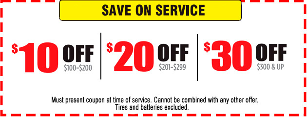 Save on Service Special